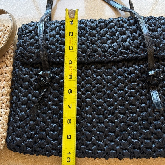 ✨ Vintage Koret Raffia Handbag Set — Set of 3 - Picture 7 of 8